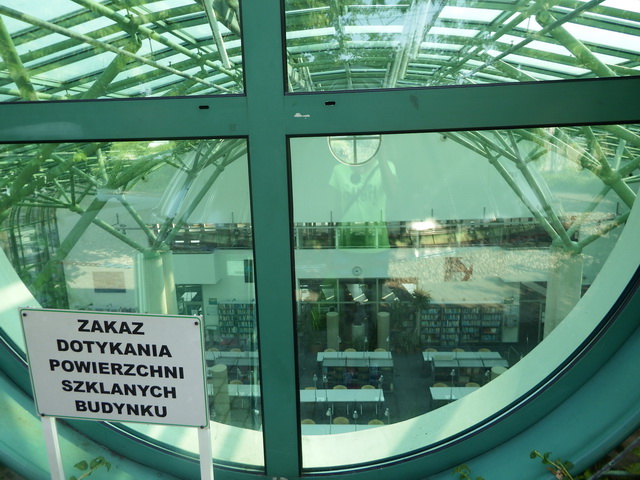 Ботанический сад на крыше библиотеки в Варшаве