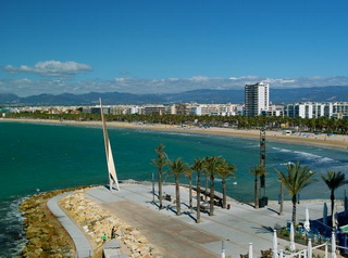 Salou in Spain. 2015.