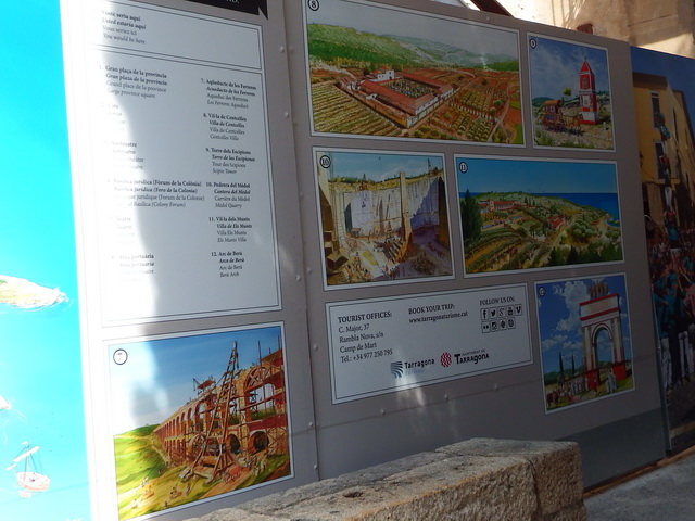 Tarragona, Старый город, Национального археологического музей, Капитолийская волчица, крепостная стена. Espanya, El 2015