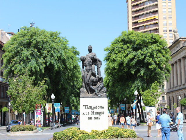 Tarragona, Нова Рамбла, Балкон Средиземноморья, Espanya, El 2015.